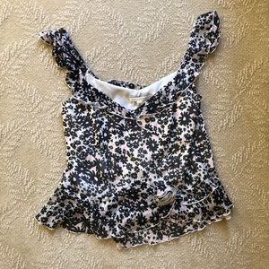 Banana Republic Floral Blouse